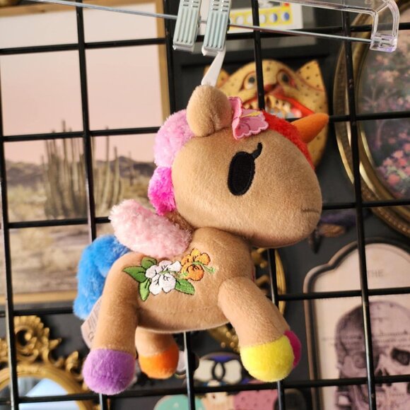 Tokidoki Unicorno Fubuki Plush – Floral Rainbow Edition – NWT - Picture 1 of 2